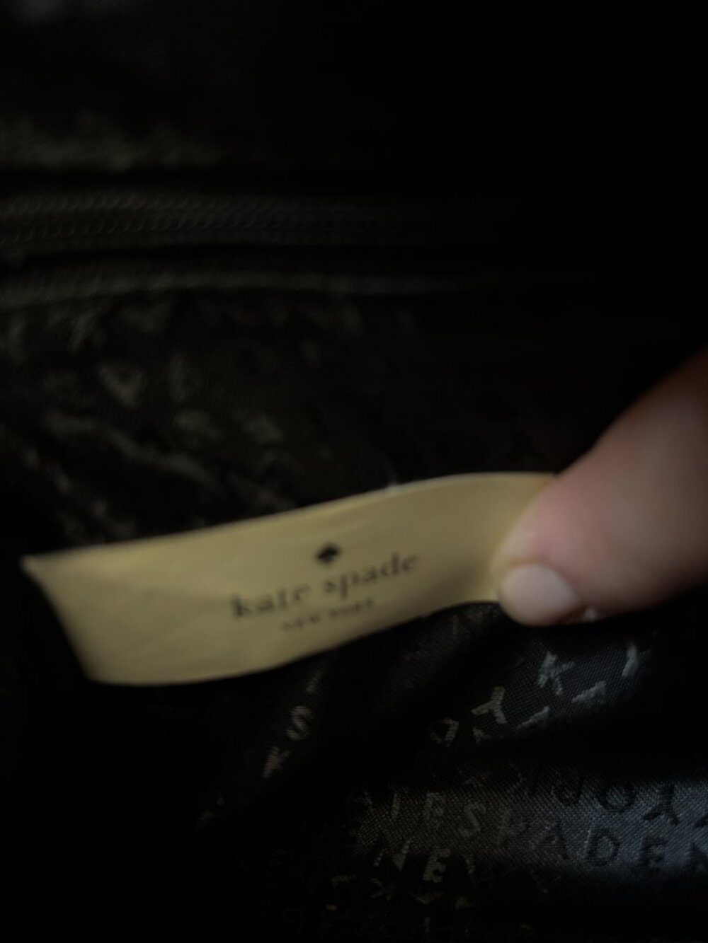 kate spade purse, black/pink/grey - Picture 10 of 14